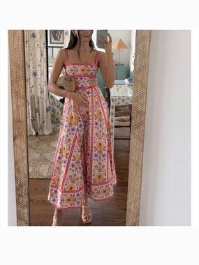 ISO: Hill House Margot Dress in Pink Floral Block Stripe Sz XXS